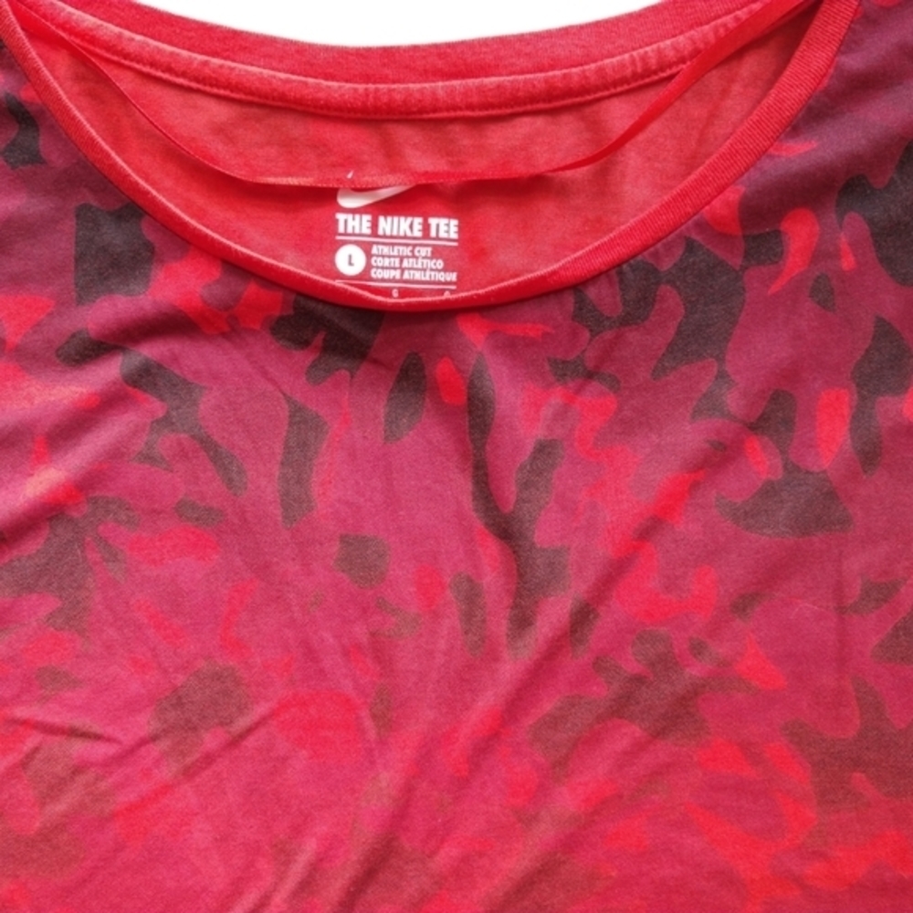 Nike shirt sleeveless oversized size L red/black - Picture 4 of 4
